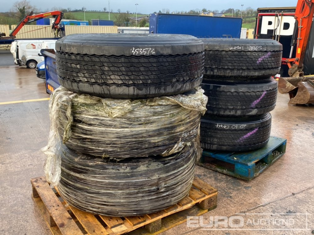 385/65R22.5 Dunlop Tyre & Rim (6 of) - 타이어 : 사진 4 385/65R22.5 Dunlop Tyre & Rim (6 of) - 타이어 : 사진 4