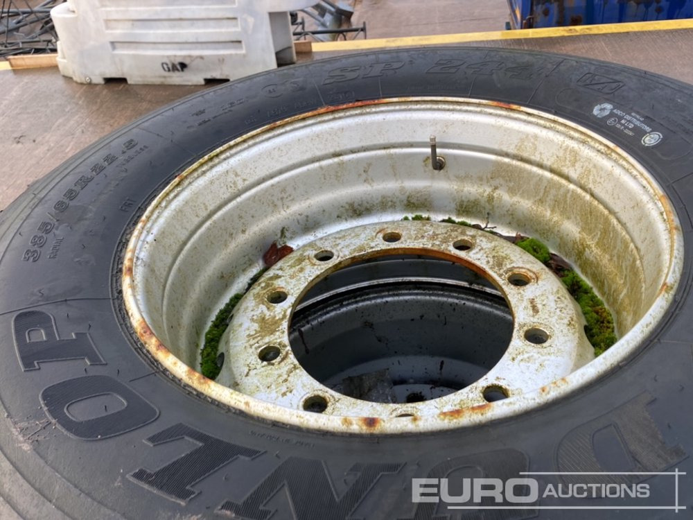 385/65R22.5 Dunlop Tyre & Rim (6 of) - 타이어 : 사진 5 385/65R22.5 Dunlop Tyre & Rim (6 of) - 타이어 : 사진 5