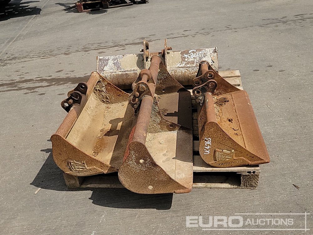 버킷 40", 36", 30", 30" Ditching Bucket 25-30mm Pin to suit Mini Excavator : 사진 6