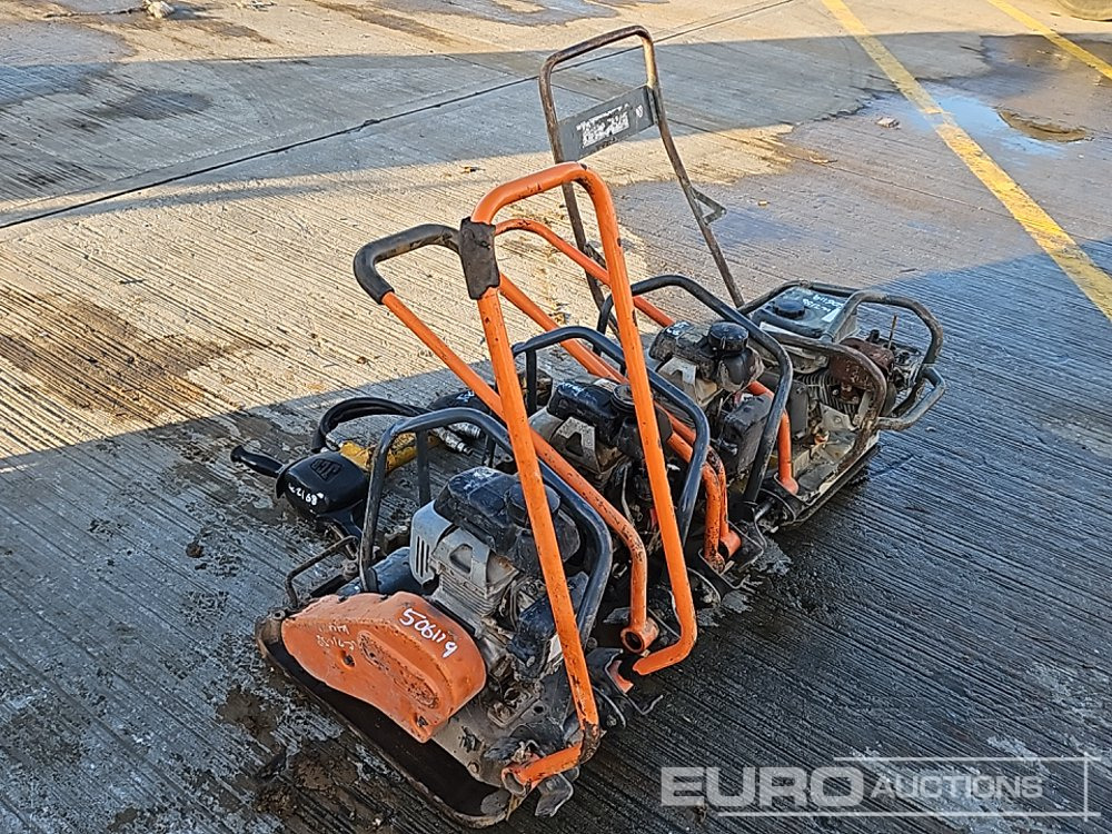 Belle LC3251 Petrol Compaction Plate, Honda Engine (3 of), Wacker Neuson WP1550A Petrol Compaction Plate (Parts Missing), JCB Hydraulic Handheld Breaker - 아스팔트 기계 : 사진 1 Belle LC3251 Petrol Compaction Plate, Honda Engine (3 of), Wacker Neuson WP1550A Petrol Compaction Plate (Parts Missing), JCB Hydraulic Handheld Breaker - 아스팔트 기계 : 사진 1