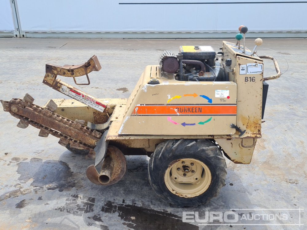 Burkeen Pedestrian Trencher, Petrol Engine - 트렌처 : 사진 2 Burkeen Pedestrian Trencher, Petrol Engine - 트렌처 : 사진 2