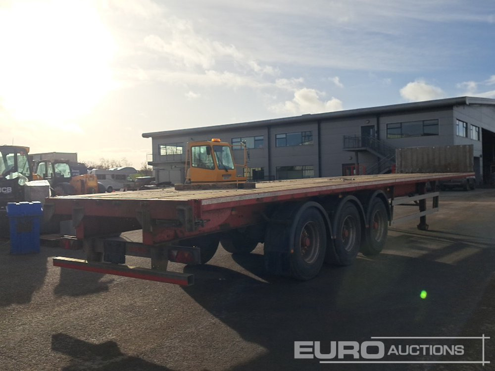 Cartwright 45' Tri Axle Flat Trailer, BPW Axles - 드롭사이드/ 플랫베드 세미 트레일러 : 사진 5 Cartwright 45' Tri Axle Flat Trailer, BPW Axles - 드롭사이드/ 플랫베드 세미 트레일러 : 사진 5