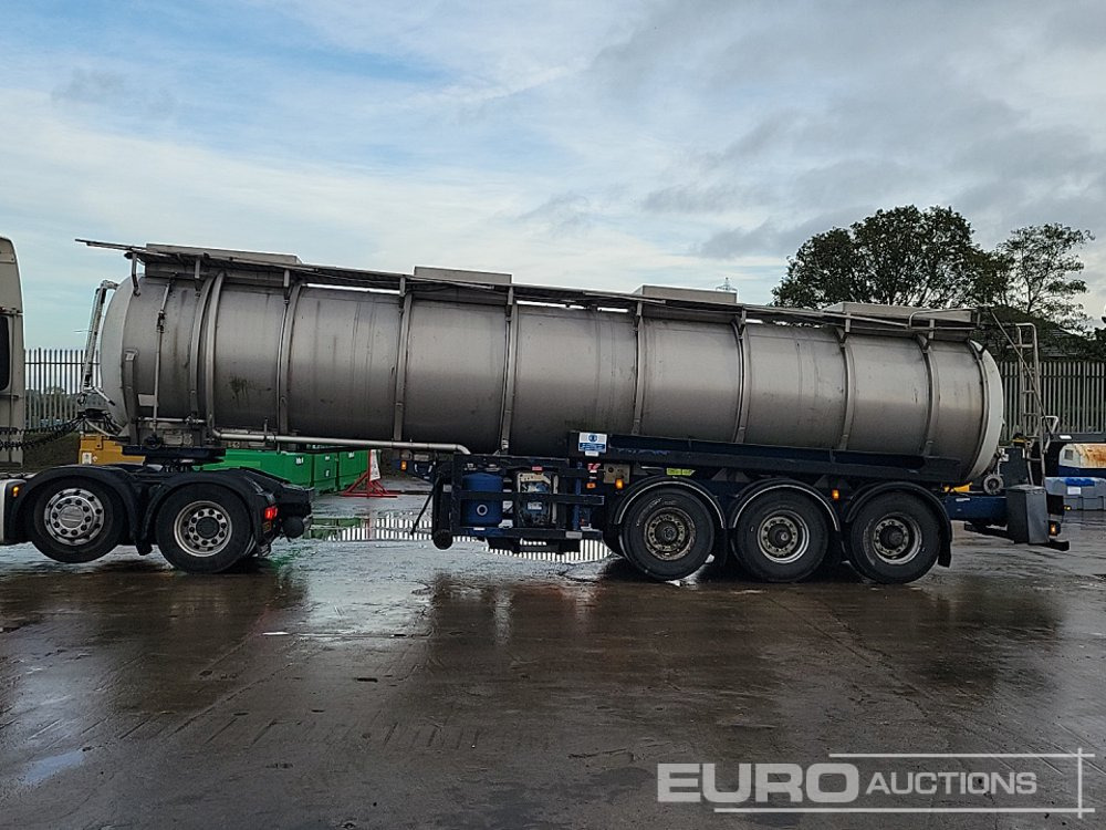 Crane Freuhauf Tri Axle Tanker Trailer - 유조 세미 트레일러 : 사진 2 Crane Freuhauf Tri Axle Tanker Trailer - 유조 세미 트레일러 : 사진 2