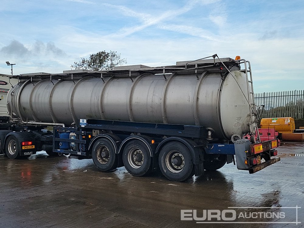 Crane Freuhauf Tri Axle Tanker Trailer - 유조 세미 트레일러 : 사진 3 Crane Freuhauf Tri Axle Tanker Trailer - 유조 세미 트레일러 : 사진 3