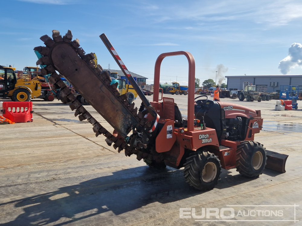 Ditch Witch RT40 - 트렌처 : 사진 5 Ditch Witch RT40 - 트렌처 : 사진 5