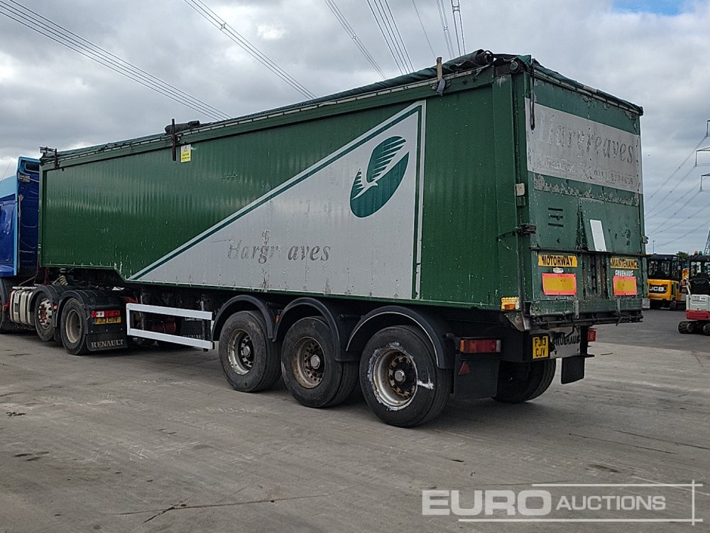 Fruehauf Tri Axle Bulk Tipping Trailer, Easy Sheet - 덤프 세미 트레일러 : 사진 3 Fruehauf Tri Axle Bulk Tipping Trailer, Easy Sheet - 덤프 세미 트레일러 : 사진 3