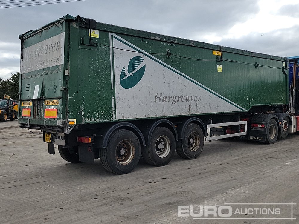 Fruehauf Tri Axle Bulk Tipping Trailer, Easy Sheet - 덤프 세미 트레일러 : 사진 5 Fruehauf Tri Axle Bulk Tipping Trailer, Easy Sheet - 덤프 세미 트레일러 : 사진 5