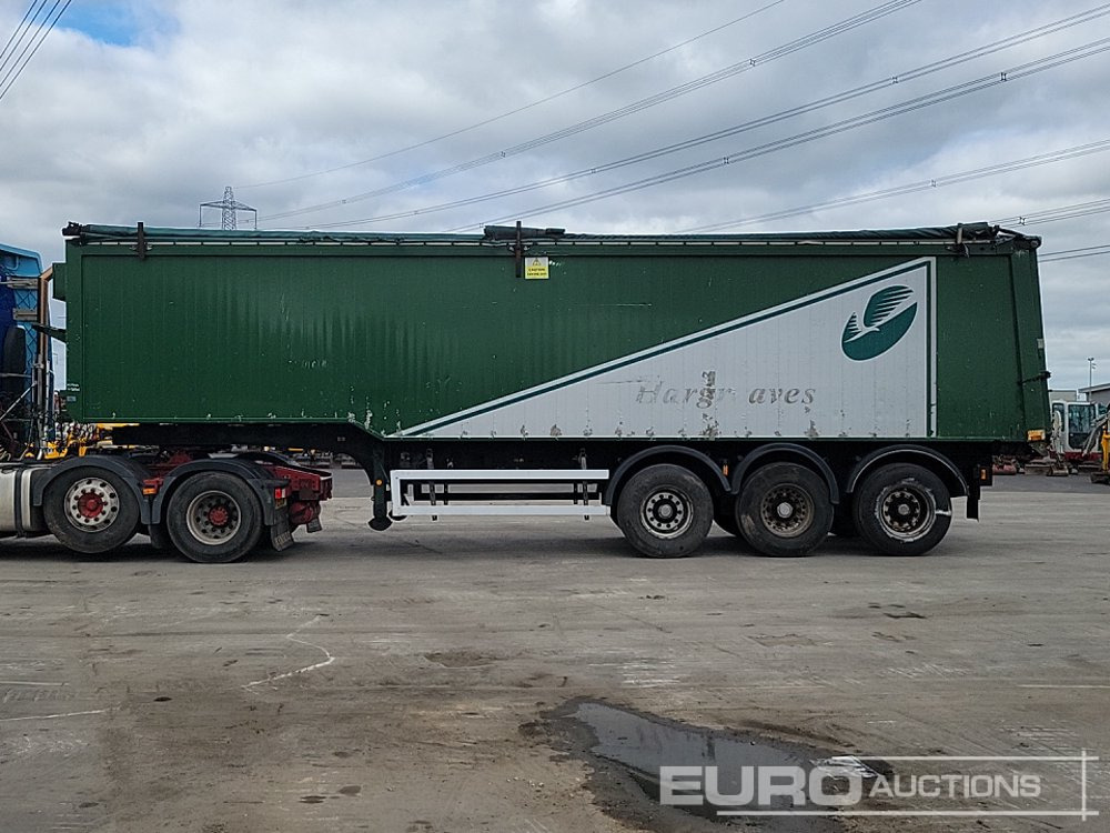 Fruehauf Tri Axle Bulk Tipping Trailer, Easy Sheet - 덤프 세미 트레일러 : 사진 2 Fruehauf Tri Axle Bulk Tipping Trailer, Easy Sheet - 덤프 세미 트레일러 : 사진 2