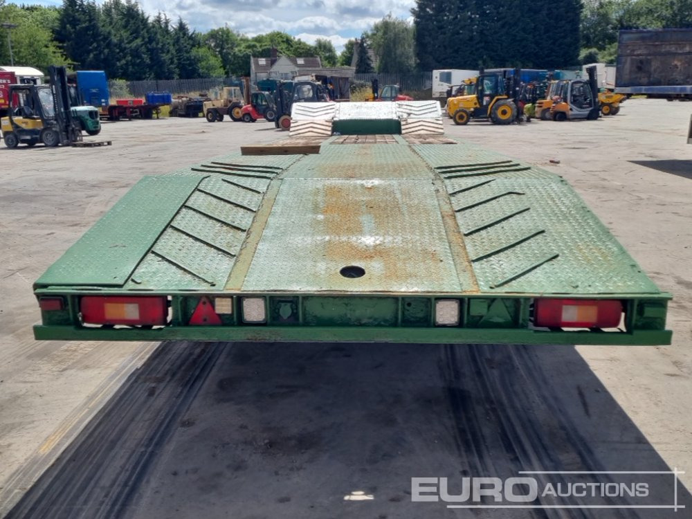 General Trailers Tri Axle Step Frame Low Loader Trailer - 저하대 세미 트레일러 : 사진 4 General Trailers Tri Axle Step Frame Low Loader Trailer - 저하대 세미 트레일러 : 사진 4
