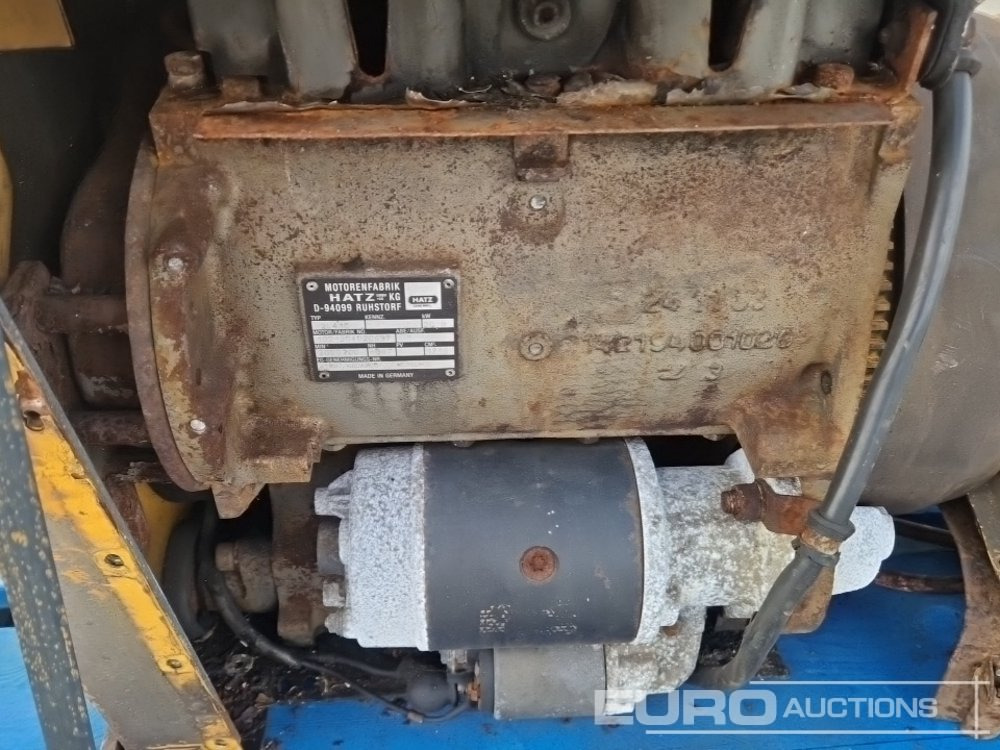 엔진 Hatz 2 Cylinder Engine : 사진 13