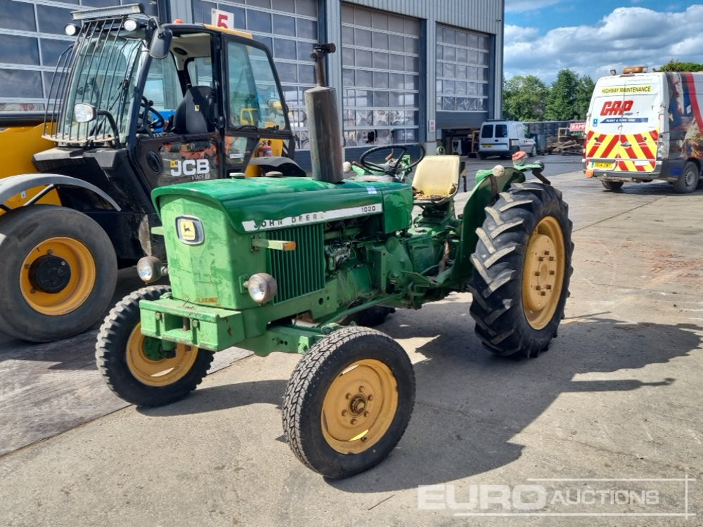John Deere 1020 - 스트래들 트랙터 : 사진 1 John Deere 1020 - 스트래들 트랙터 : 사진 1