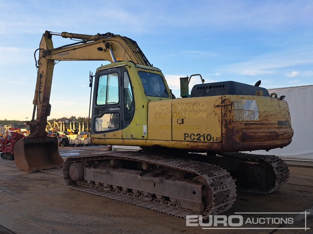 Komatsu PC210LC - 크롤러 굴삭기 : 사진 3 Komatsu PC210LC - 크롤러 굴삭기 : 사진 3