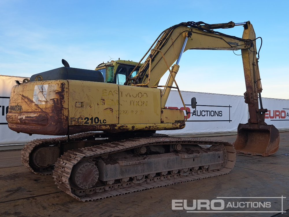 Komatsu PC210LC - 크롤러 굴삭기 : 사진 5 Komatsu PC210LC - 크롤러 굴삭기 : 사진 5