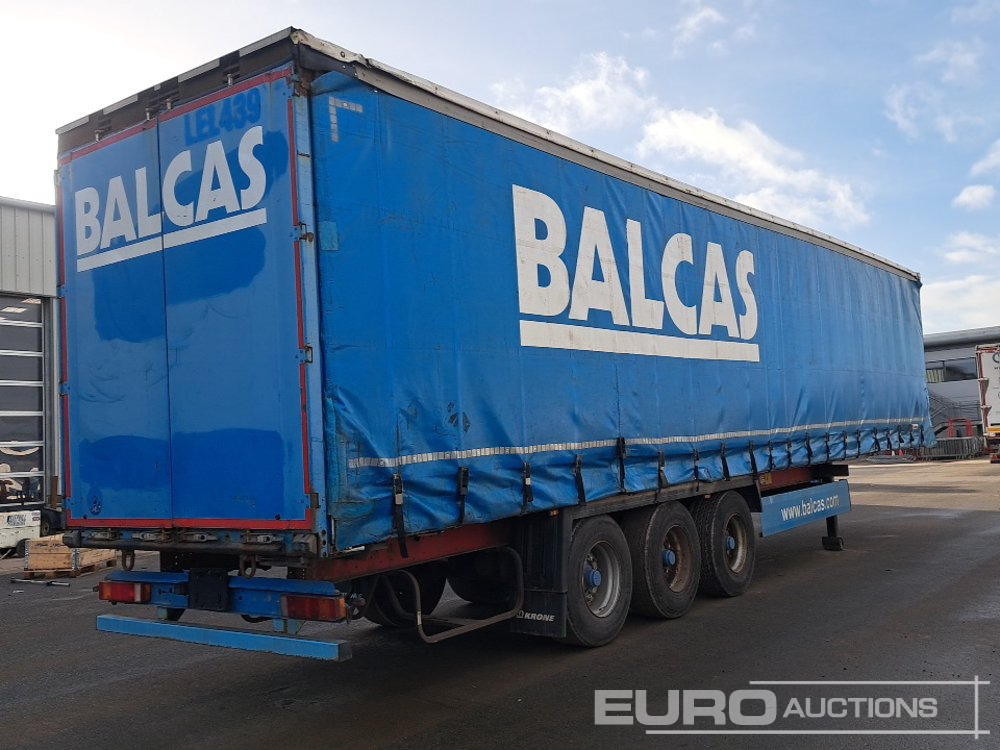 Krone SD - 커튼사이더 세미 트레일러 : 사진 5 Krone SD - 커튼사이더 세미 트레일러 : 사진 5