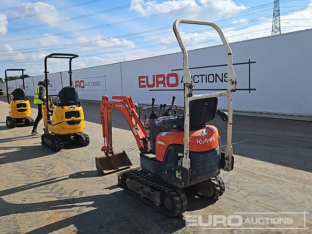 Kubota K008-3 - 미니 굴삭기 : 사진 3 Kubota K008-3 - 미니 굴삭기 : 사진 3