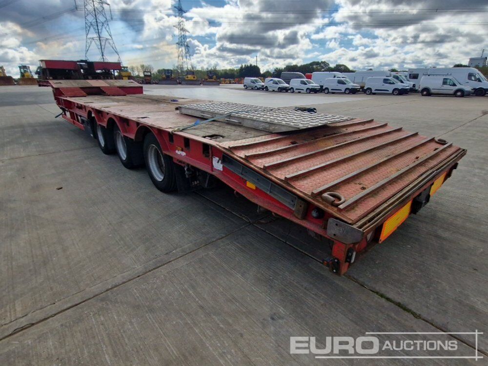 M&G Trailers Ltd, Step Frame Low Loader Tri Axle Rear Steering, 3m Extendable C/w Out Riggers & Alloy Ramps - 저하대 트레일러 : 사진 3 M&G Trailers Ltd, Step Frame Low Loader Tri Axle Rear Steering, 3m Extendable C/w Out Riggers & Alloy Ramps - 저하대 트레일러 : 사진 3