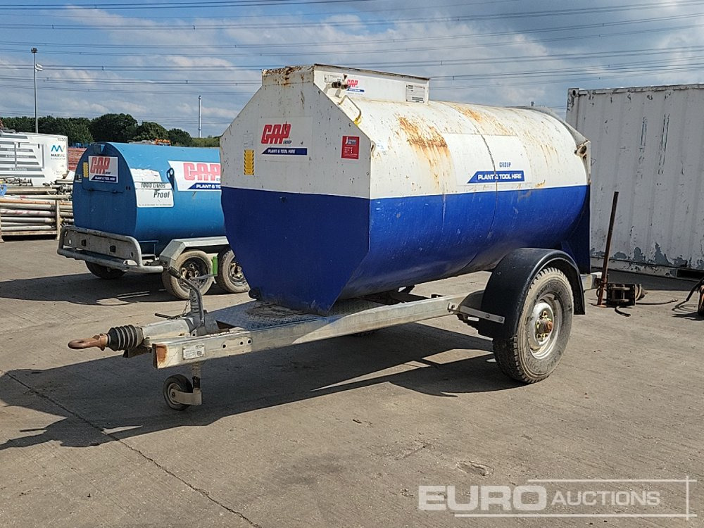 Main Single Axle Bunded 2000 Fuel Bowser, Electric Pump - 저장 탱크 : 사진 1 Main Single Axle Bunded 2000 Fuel Bowser, Electric Pump - 저장 탱크 : 사진 1