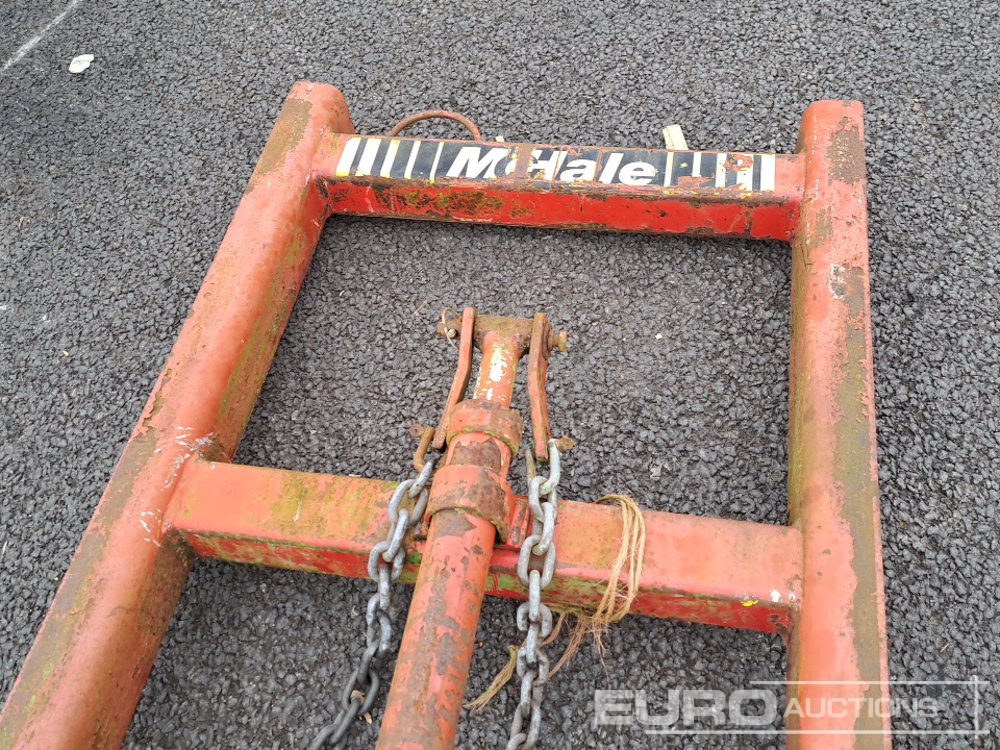 Mchale Hydraulic Forklift Attachment to suit 3 Point Linkage - 농업용 기계 : 사진 5 Mchale Hydraulic Forklift Attachment to suit 3 Point Linkage - 농업용 기계 : 사진 5
