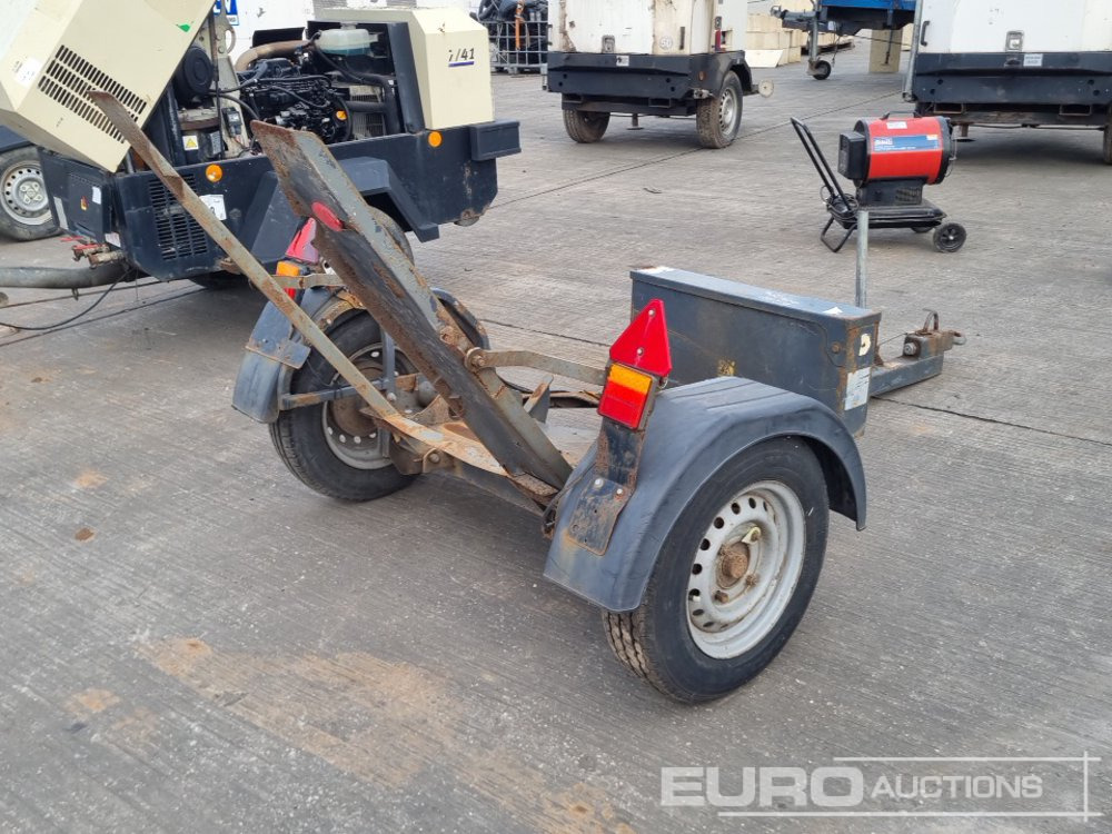 Mecalac Single Axle Trailer to suit Pedestrian Roller - 아스팔트 기계 : 사진 5 Mecalac Single Axle Trailer to suit Pedestrian Roller - 아스팔트 기계 : 사진 5