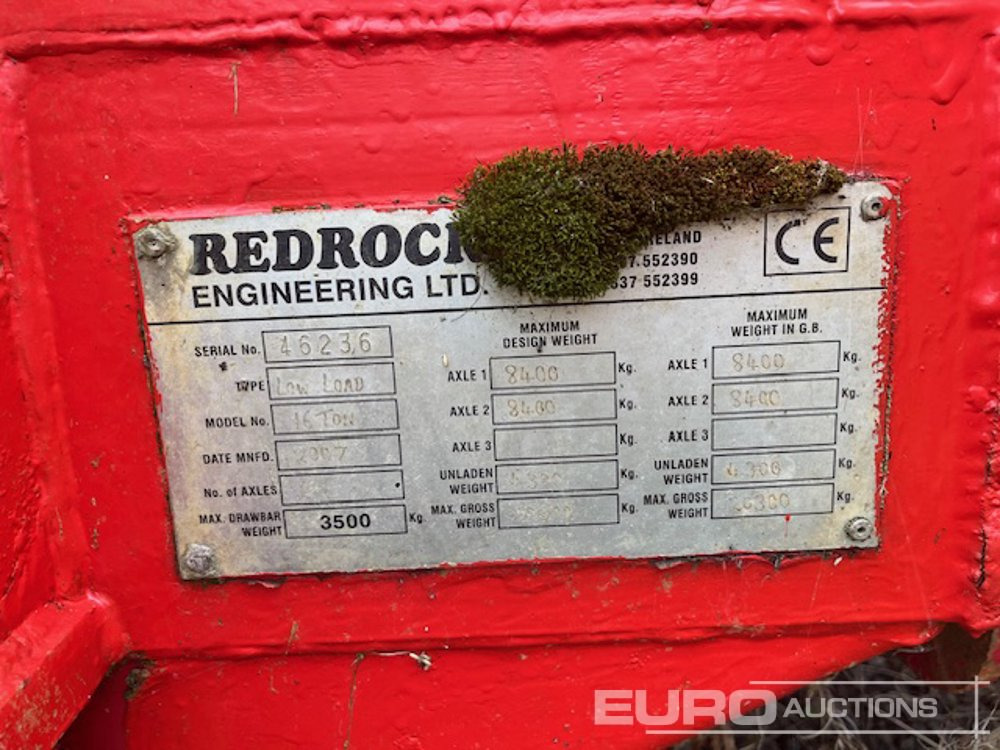 Redrock 16 Ton - 농장 트레일러 : 사진 2 Redrock 16 Ton - 농장 트레일러 : 사진 2