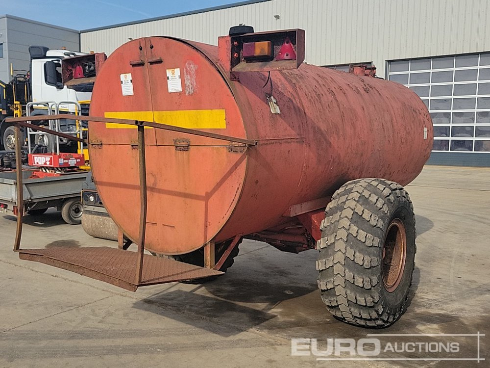Redrock Single Axle Draw Bar Fuel Bowser, Honda Pump - 저장 탱크 : 사진 5 Redrock Single Axle Draw Bar Fuel Bowser, Honda Pump - 저장 탱크 : 사진 5