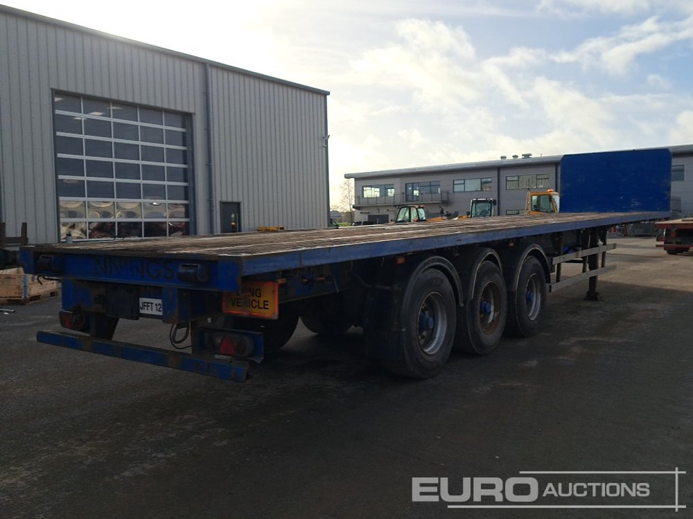 SDC 45' Tri Axle Flat Trailer, BPW Axles, Goal Post Sockets, Twist Locks - 드롭사이드/ 플랫베드 세미 트레일러 : 사진 5 SDC 45' Tri Axle Flat Trailer, BPW Axles, Goal Post Sockets, Twist Locks - 드롭사이드/ 플랫베드 세미 트레일러 : 사진 5