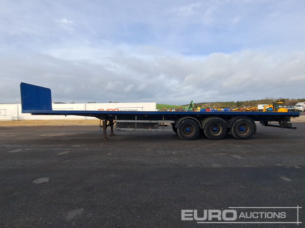 SDC 45' Tri Axle Flat Trailer, BPW Axles, Goal Post Sockets, Twist Locks - 드롭사이드/ 플랫베드 세미 트레일러 : 사진 2 SDC 45' Tri Axle Flat Trailer, BPW Axles, Goal Post Sockets, Twist Locks - 드롭사이드/ 플랫베드 세미 트레일러 : 사진 2