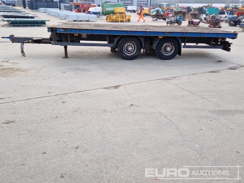 SDC Twin Axle Drag Flat Trailer, Twist & Locks, Air Brakes - 저하대 세미 트레일러 : 사진 4 SDC Twin Axle Drag Flat Trailer, Twist & Locks, Air Brakes - 저하대 세미 트레일러 : 사진 4