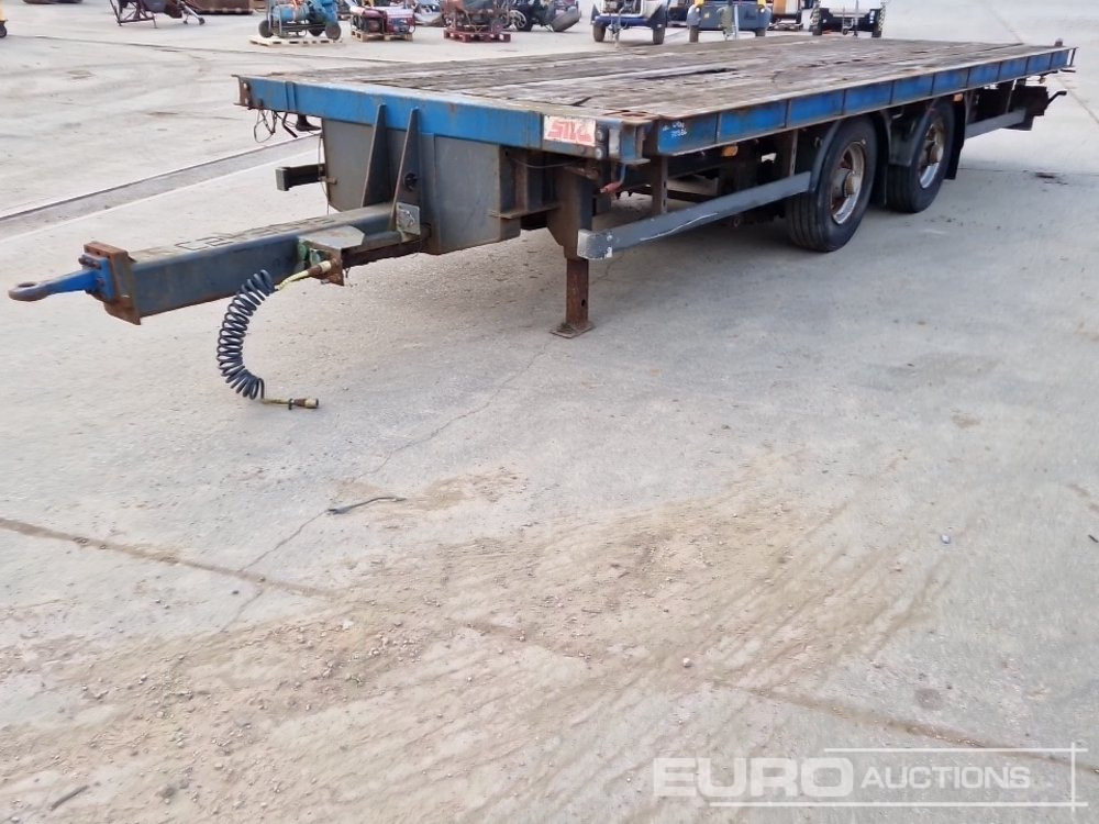 SDC Twin Axle Drag Flat Trailer, Twist & Locks, Air Brakes - 저하대 세미 트레일러 : 사진 1 SDC Twin Axle Drag Flat Trailer, Twist & Locks, Air Brakes - 저하대 세미 트레일러 : 사진 1