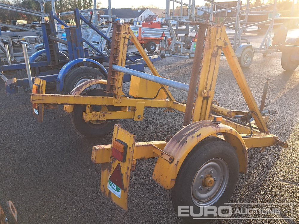 SEB Cable Reel Trailer - 플랜트 트레일러 : 사진 3 SEB Cable Reel Trailer - 플랜트 트레일러 : 사진 3