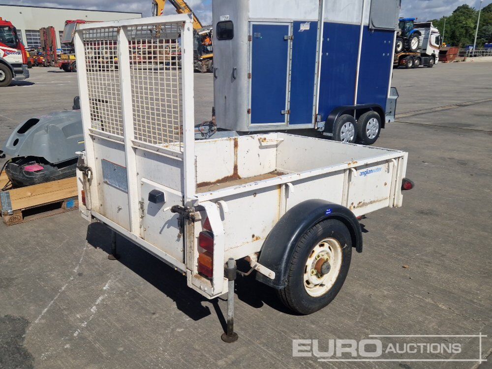 Single Axle Trailer, Ramp - 플랜트 트레일러 : 사진 5 Single Axle Trailer, Ramp - 플랜트 트레일러 : 사진 5