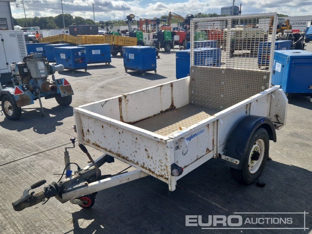 Single Axle Trailer, Ramp - 플랜트 트레일러 : 사진 1 Single Axle Trailer, Ramp - 플랜트 트레일러 : 사진 1