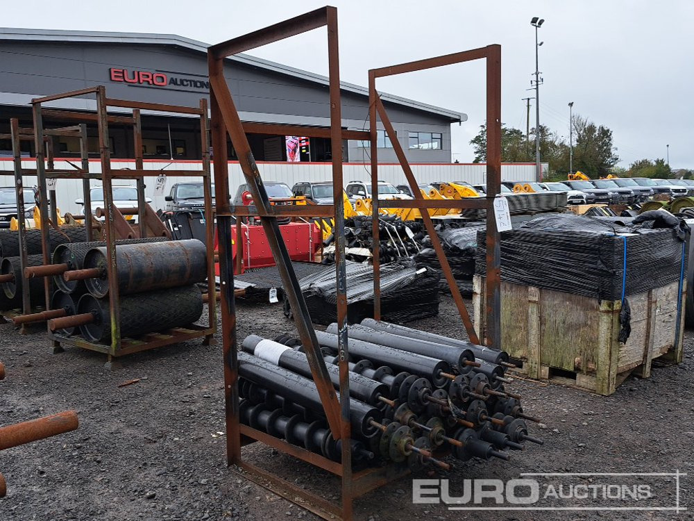 Stillage of Conveyor Rollers - 건설장비 : 사진 2 Stillage of Conveyor Rollers - 건설장비 : 사진 2