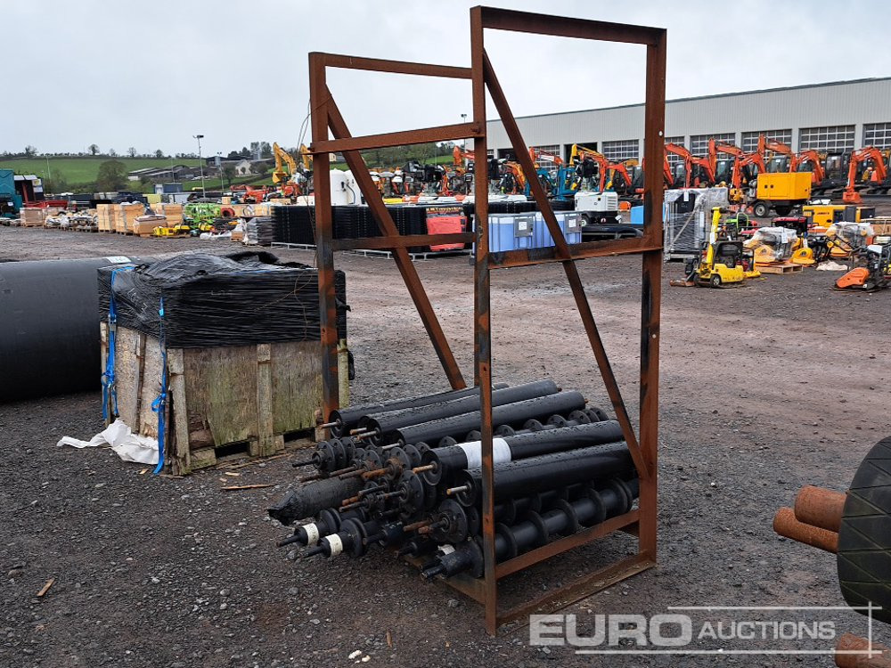 Stillage of Conveyor Rollers - 건설장비 : 사진 1 Stillage of Conveyor Rollers - 건설장비 : 사진 1