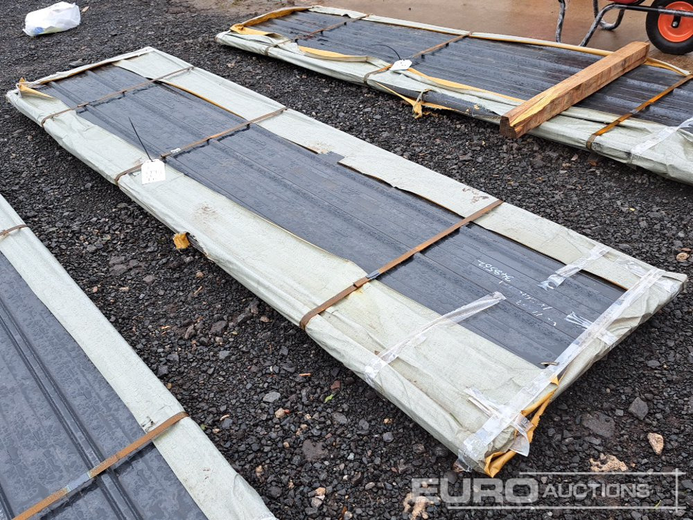 Unused 12' Cladding Sheets (Approx 50 of) - 건설장비 : 사진 2 Unused 12' Cladding Sheets (Approx 50 of) - 건설장비 : 사진 2