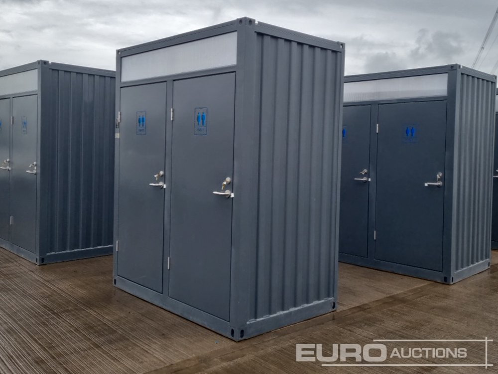 Unused 2025 1.3m x 2.2m Portable Double Toilet Block (Cannot Be Reconsigned) - 배송 컨테이너 : 사진 1 Unused 2025 1.3m x 2.2m Portable Double Toilet Block (Cannot Be Reconsigned) - 배송 컨테이너 : 사진 1