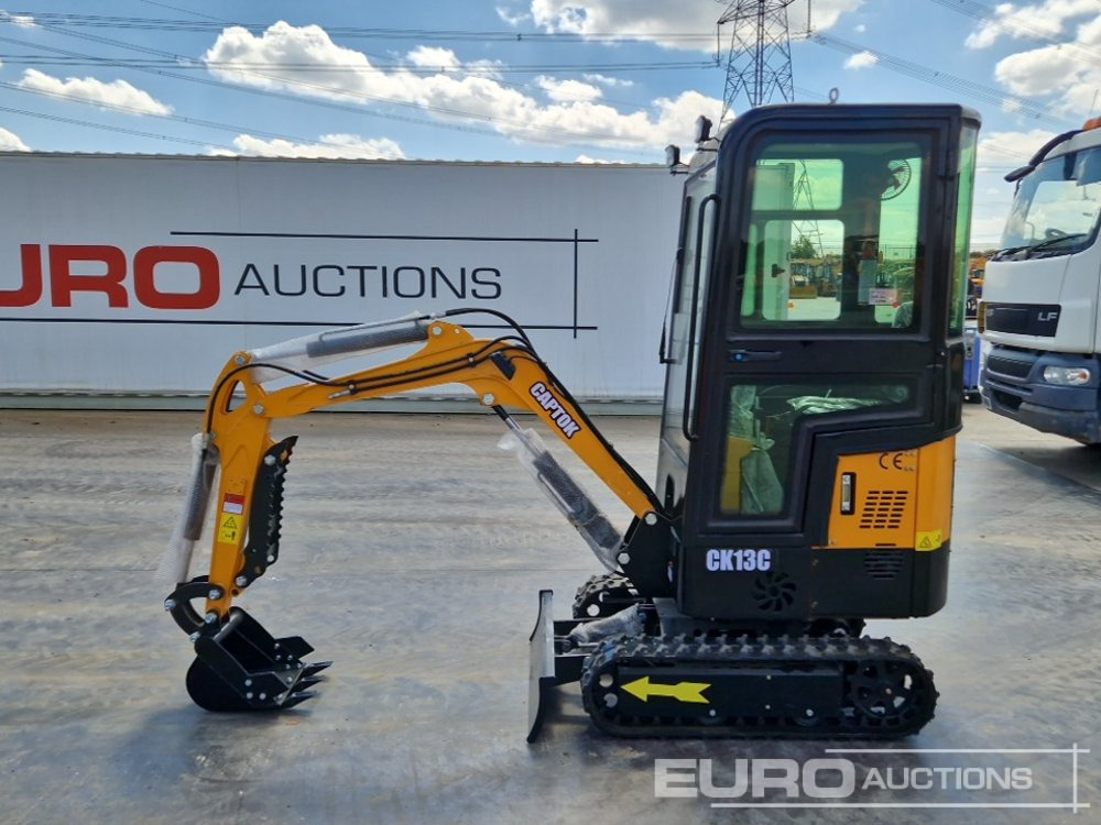 Unused 2025 Captok CK13C - 미니 굴삭기 : 사진 2 Unused 2025 Captok CK13C - 미니 굴삭기 : 사진 2