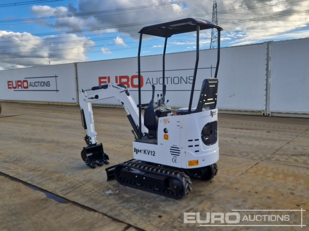 Unused 2025 JPC KV12 - 미니 굴삭기 : 사진 3 Unused 2025 JPC KV12 - 미니 굴삭기 : 사진 3