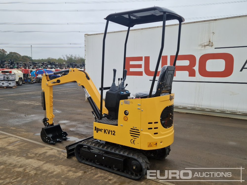 Unused 2025 JPC KV12 - 미니 굴삭기 : 사진 3 Unused 2025 JPC KV12 - 미니 굴삭기 : 사진 3