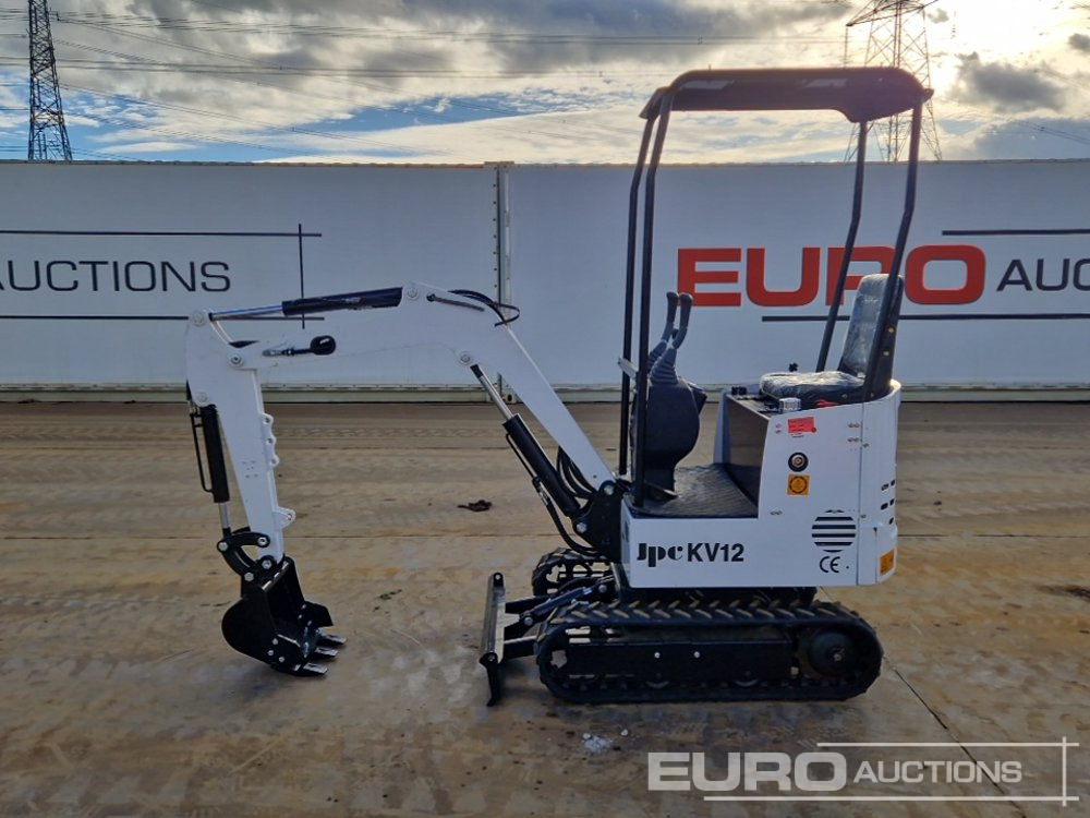Unused 2025 JPC KV12 - 미니 굴삭기 : 사진 2 Unused 2025 JPC KV12 - 미니 굴삭기 : 사진 2
