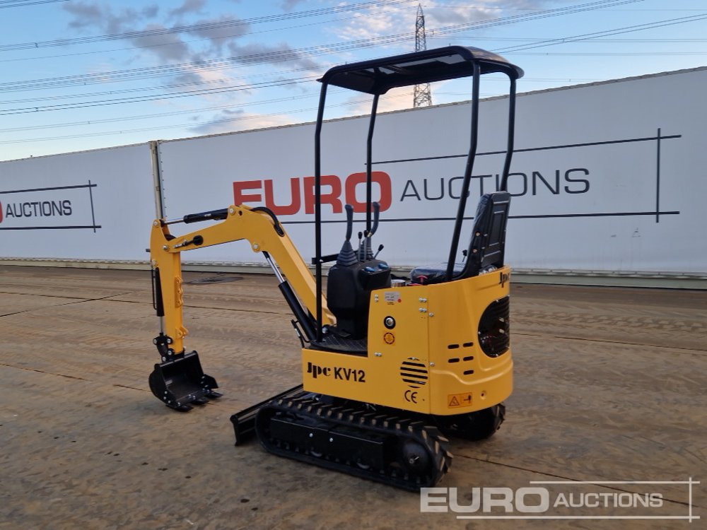 Unused 2025 JPC KV12 - 미니 굴삭기 : 사진 3 Unused 2025 JPC KV12 - 미니 굴삭기 : 사진 3
