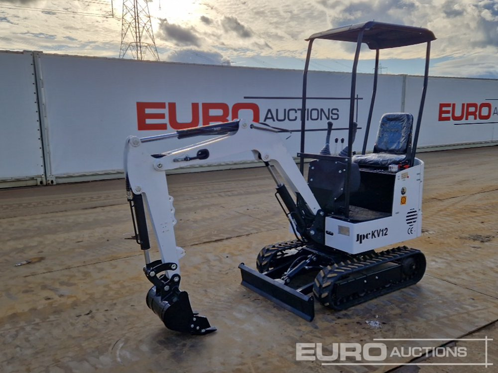 Unused 2025 JPC KV12 - 미니 굴삭기 : 사진 1 Unused 2025 JPC KV12 - 미니 굴삭기 : 사진 1