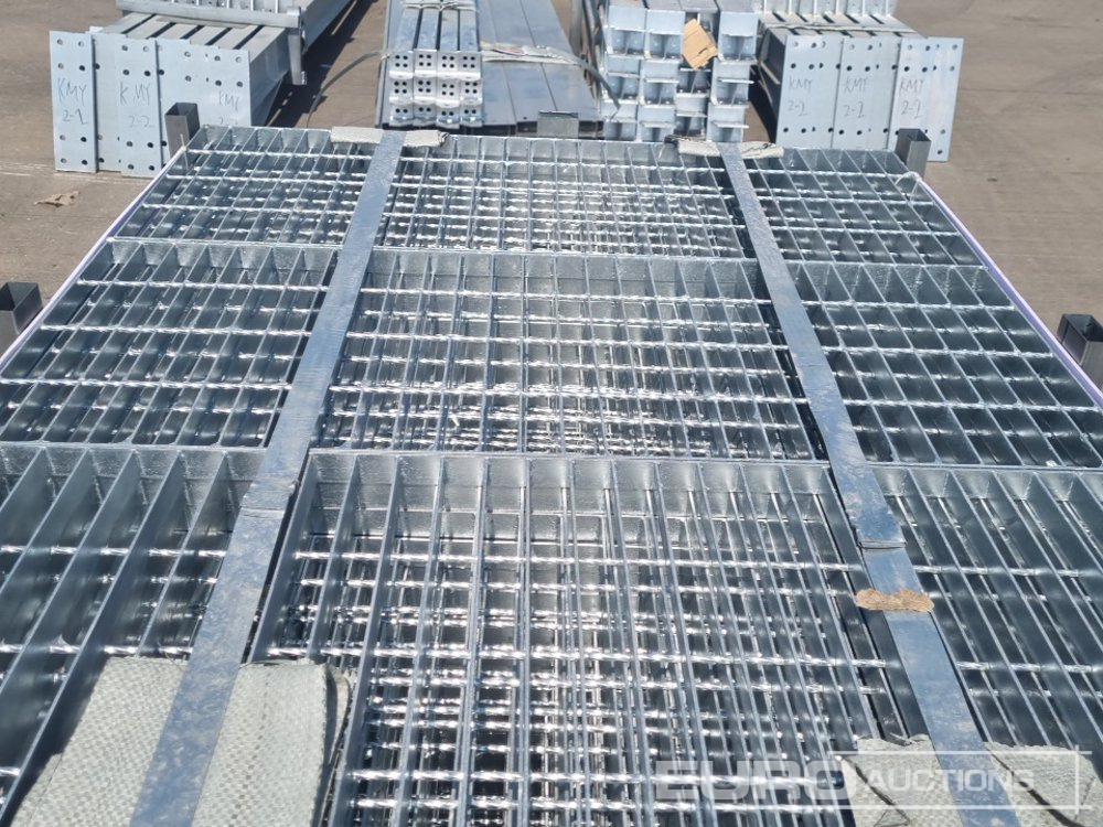 건설장비 Unused 2025 KMY INDUSTRIAL Steel Grating (2 of), Stillage of Metal Fencing Posts : 사진 17