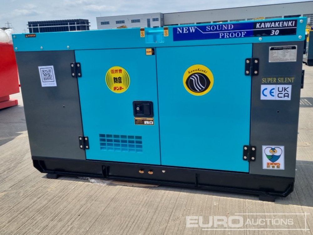 Unused 2025 Kawakenki KK30-111-SSS - 발전기 세트 : 사진 2 Unused 2025 Kawakenki KK30-111-SSS - 발전기 세트 : 사진 2