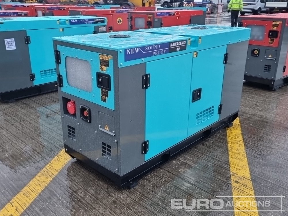 Unused 2025 Kawakenki KK40-111-SSS - 발전기 세트 : 사진 1 Unused 2025 Kawakenki KK40-111-SSS - 발전기 세트 : 사진 1