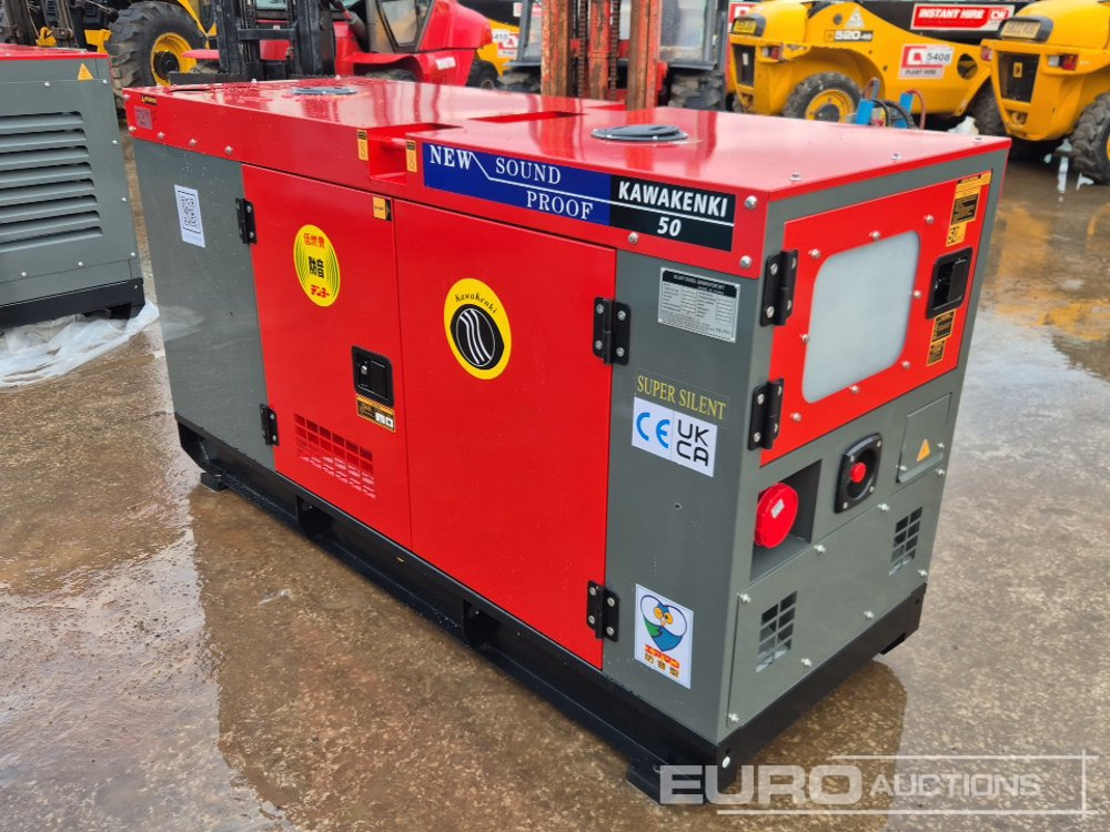 Unused 2025 Kawakenki KK50-111-SSS - 발전기 세트 : 사진 3 Unused 2025 Kawakenki KK50-111-SSS - 발전기 세트 : 사진 3