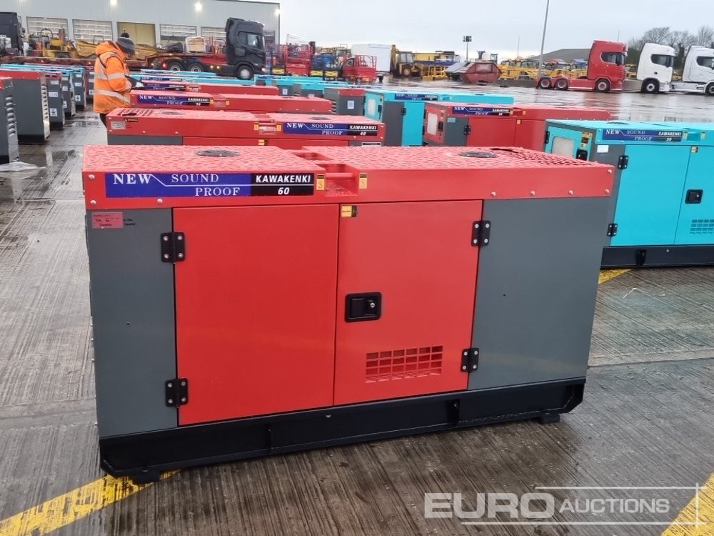 Unused 2025 Kawakenki KK60-111-SSS - 발전기 세트 : 사진 2 Unused 2025 Kawakenki KK60-111-SSS - 발전기 세트 : 사진 2