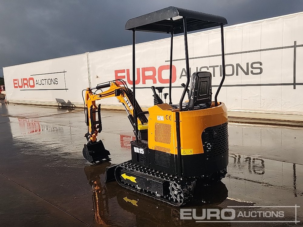 Unused 2025 Miva VA15 - 미니 굴삭기 : 사진 3 Unused 2025 Miva VA15 - 미니 굴삭기 : 사진 3