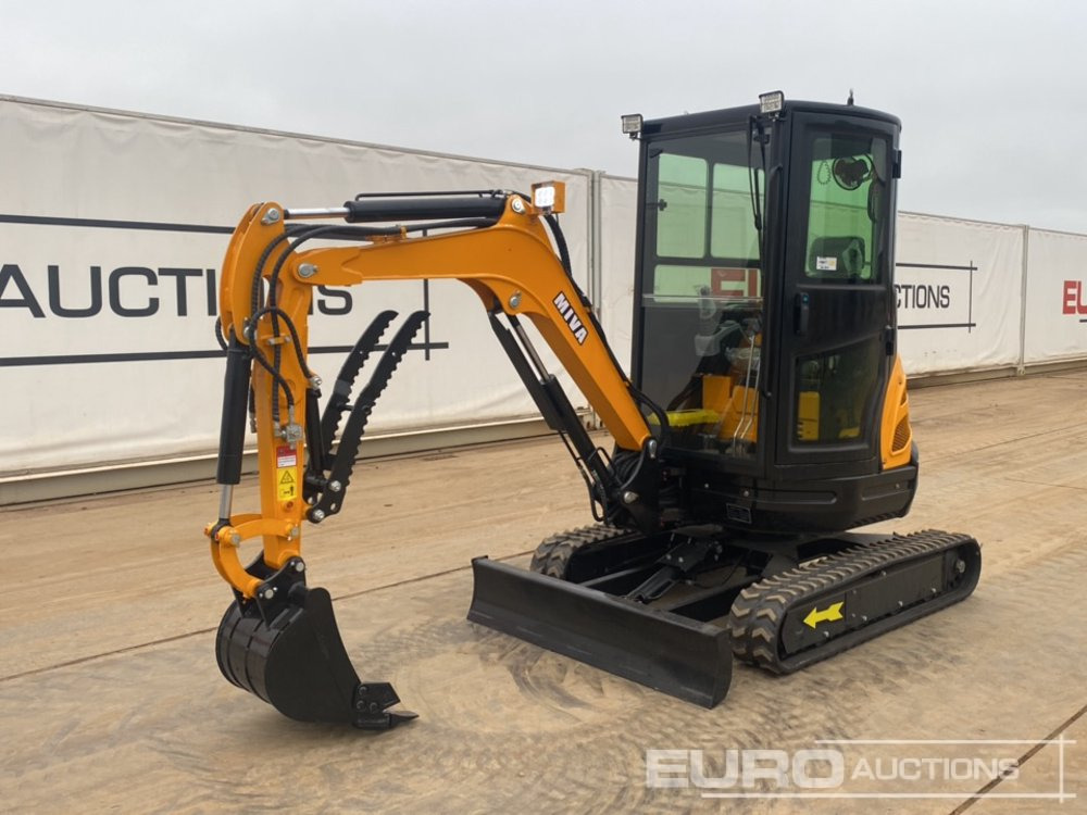 Unused 2025 Miva VA30C - 미니 굴삭기 : 사진 1 Unused 2025 Miva VA30C - 미니 굴삭기 : 사진 1