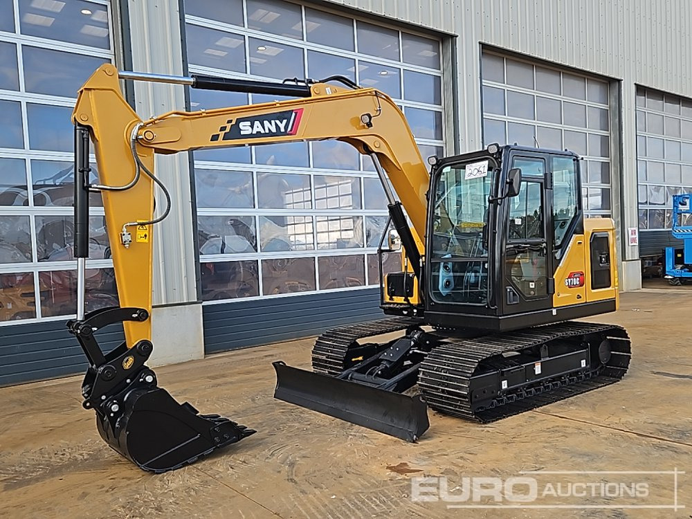 Unused 2025 Sany SY70C - 미니 굴삭기 : 사진 1 Unused 2025 Sany SY70C - 미니 굴삭기 : 사진 1